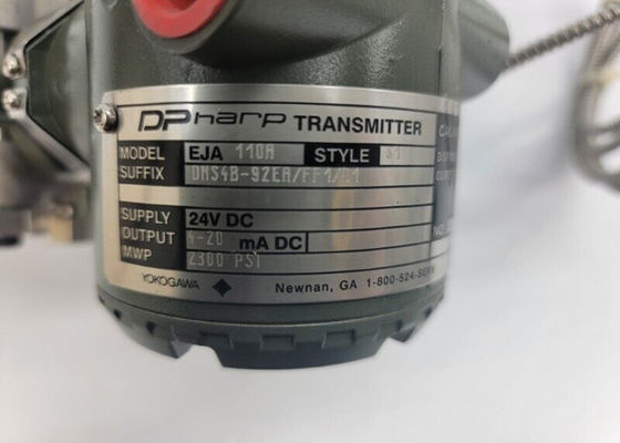YOKOGAWA EJA110A-DMS4B-92EA/FF1/D1 24VDC 2300PSI NSNP Estilo S1 Transmissor de Pressão e Temperatura
