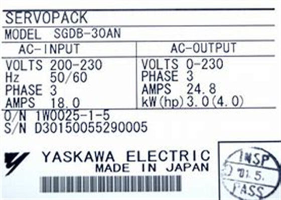 Yaskawa Brand New Indústria Servo Drives SGDB-30AN caixa original