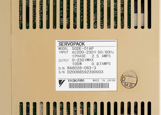Yaskawa SGDE-01AP Industrial Servo Drives Novo em caixa original