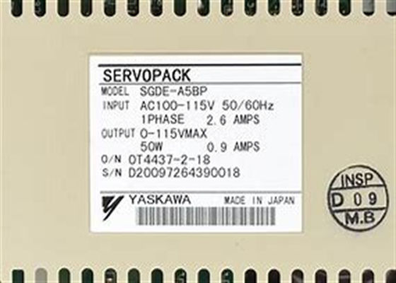 Yasakwa Novíssimo Servo Industrial SGDE-A5BP Original