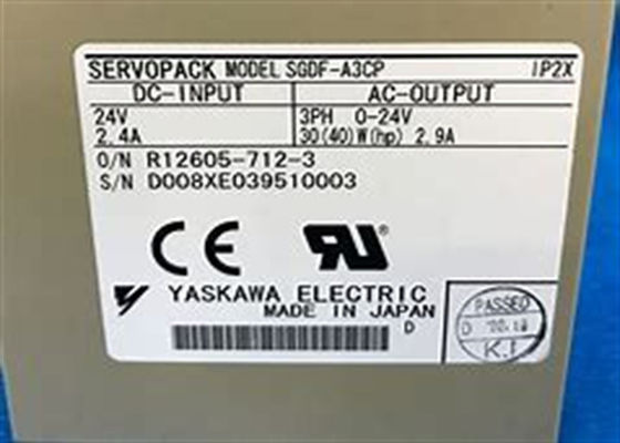 Brand Yaskawa SGDF-A3CP 24V AC Servo Drives Novo Original em Caixa
