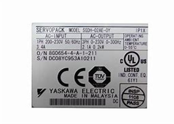 Yaskawa SGDH-02AE-0Y Sigma 2 Série Servo Drives Original Novo