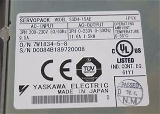 Yaskawa Servo Drives Yaskawa SGDH-15AE Novo em Original