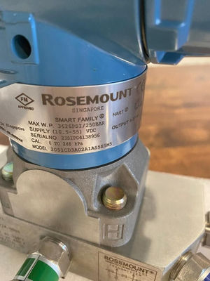 ROSEMOUNT 3051CD3A02A1AS5E5M5 Transmissor de pressão diferencial