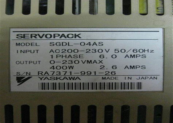 Yaskawa Servo Drives SGDL-04AS SGDL Série Novo Original