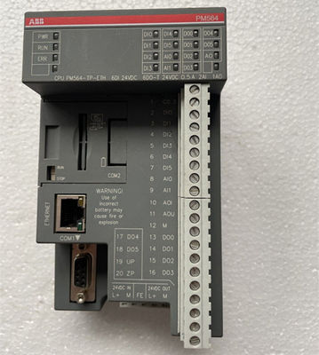 ABB 1SAP120900R0071 PM564-TP-ETH AC500 Prog.Logic Controller PLCs de automação distribuída