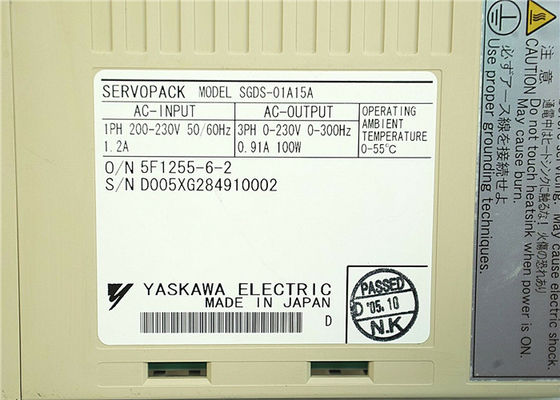 Yaskawa Sigma série 3 SGDS-01A15A AC Servo Drives Novo