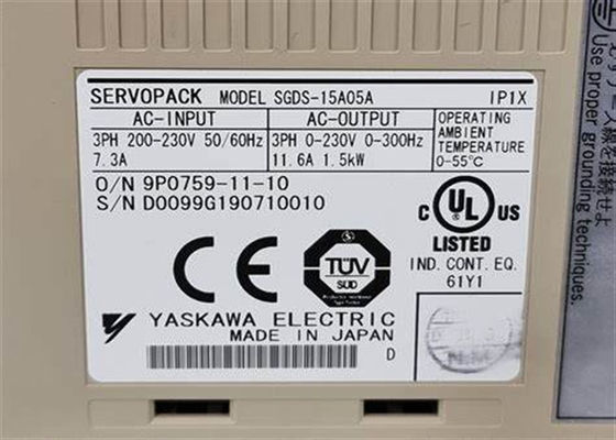 Yaskawa Novíssima Servo Drive SGDS-15A05A Indústria Original