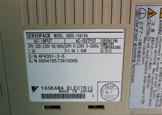 Japão Yaskawa SGDS-15A15A Servo Drives Novo na caixa original