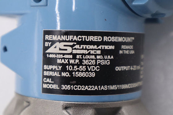 ROSEMOUNT 3051CD2A22A1AS1M5 Transmissor de pressão diferencial