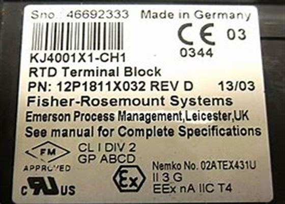 KJ4001X1-CH1 Emerson Modulo de Fornecimento de Energia Novo Original
