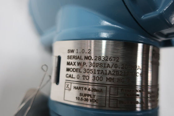Rosemount 3051TA1A2B21AB4C6 Transmissor de pressão 0-300mm-hg 10,5-30v-dc
