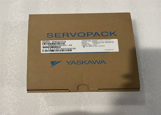 Yaskawa Nova série SGDV Servo Drives SGDV-R90A25A em caixa