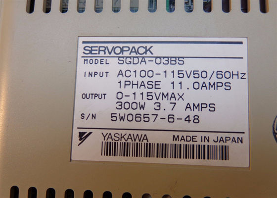Yaskawa Novo Servo Industrial SGDA-03BS Caixa Original