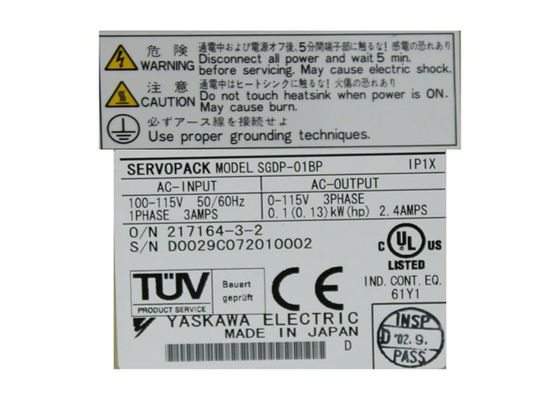 SGDP-01BP Yaskawa Industrial AC Servo Drives Nova caixa original
