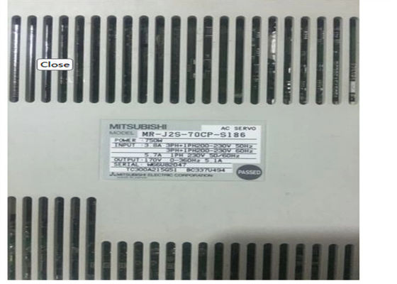 200-230 VAC Frequência Industrial Servo Drives com e 400W Potência MPN Não se aplica