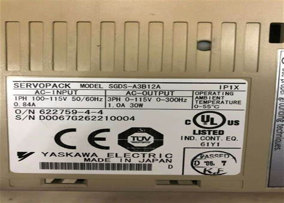 Yaskawa 0,03W Servo Drives SGDS-A3B12A Nova caixa original