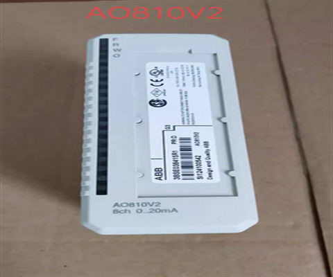 ABB AO810V2 3BSE038415R1 Módulo de saída analógica Unidade central de processamento