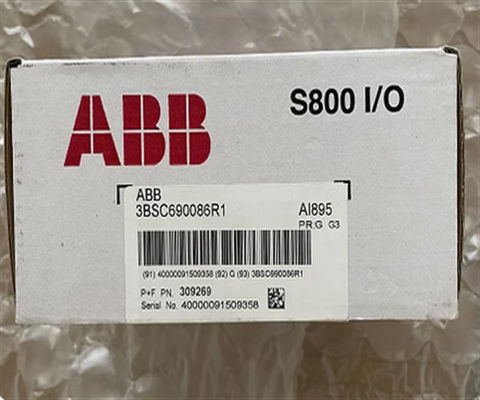AI895 Módulo de entrada analógica S800 Módulos de entrada/saída 3BSC690086R1 Com comunicação HART