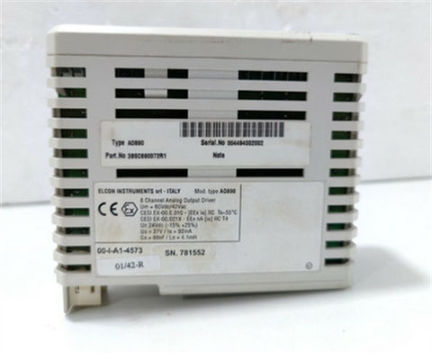 AO890-3BSC690072R1 Módulo de saída analógica Alta precisão de saída de sinal analógico