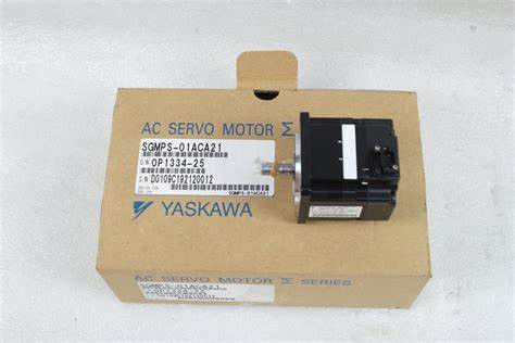 Servo motor de 220V Yaskawa SGMPS-01ACA21 Novo e Original