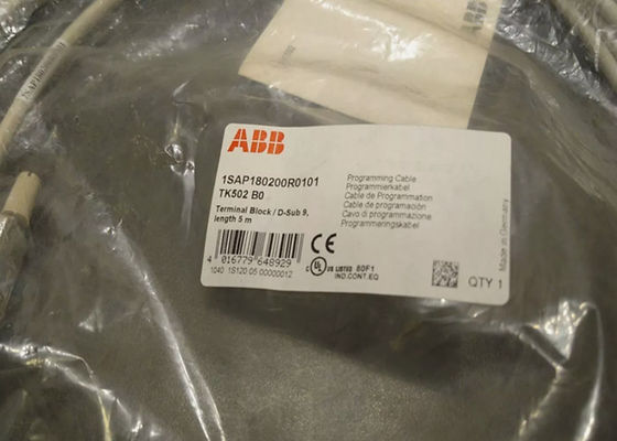 ABB TK502 1SAP180200R0101 AC500,Cable de programação D-Sub Term Bloco 5m de comprimento