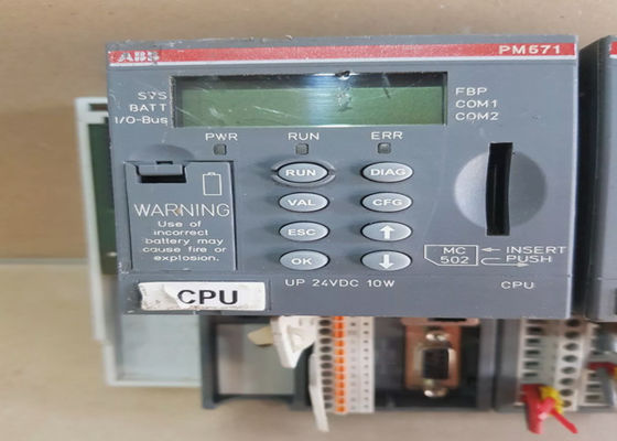 ABB PM571-V14x 1SAP130100R0200 AC500,Prog.Logic Controller 64kB