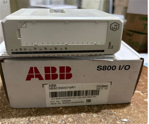 3BSC690074R1 ABB DO890 Saída digital 4x1 Ch com interface de segurança intrínseca