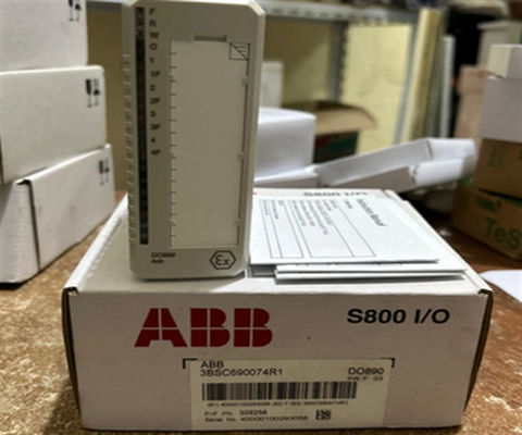 3BSC690074R1 ABB DO890 Saída digital 4x1 Ch com interface de segurança intrínseca