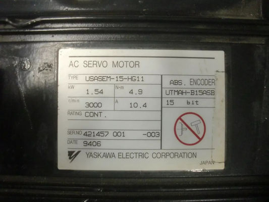 USASEM-15-HG11 Yaskawa AC 1540W Servomotor Industrial Original