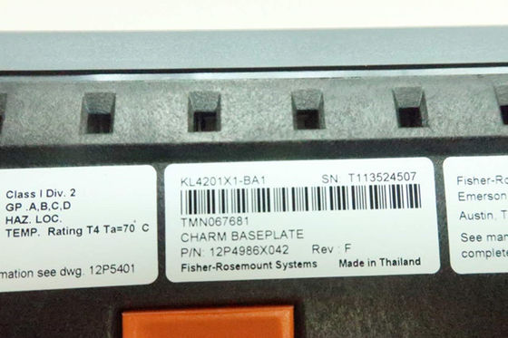 EMERSON DELTAV KL4201X1-BA1 SE4601T07 12P4986X052 Charm Placa de base