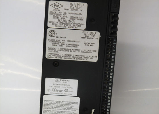 IC660BBA024 Bloco de E/S da série GE Fanuc Genius, tensão nominal de 24/48 VDC