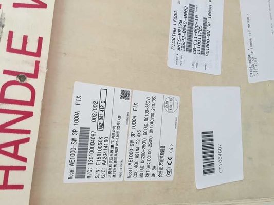 Interruptores de ar de baixa tensão da Mitsubishi AE1000-SS AE1000-SW 3P 4P tipo AE ACB