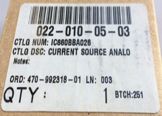 O IC660BBA026 é um Bloco Genius I/O. Anteriormente fabricado pela GE Fanuc, Emerson Automation