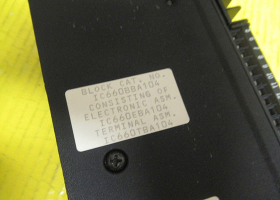 O GE Fanuc IC660BBA104 é um bloco de entrada e saída analógico de fonte de corrente,Rx7i PACsystem