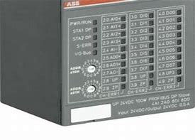 24V Voltage Digital I O Module CI582-CN Marca ABB Original Novo