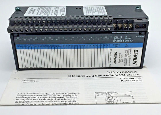 O GE Fanuc IC660BBD024 é um bloco de entrada / saída discreto de 32 pontos inteligente de alta densidade