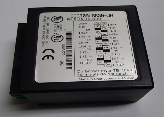 GE Fanuc IC670ALG630 Módulo de entrada de termopares, sinais para processamento inteligente