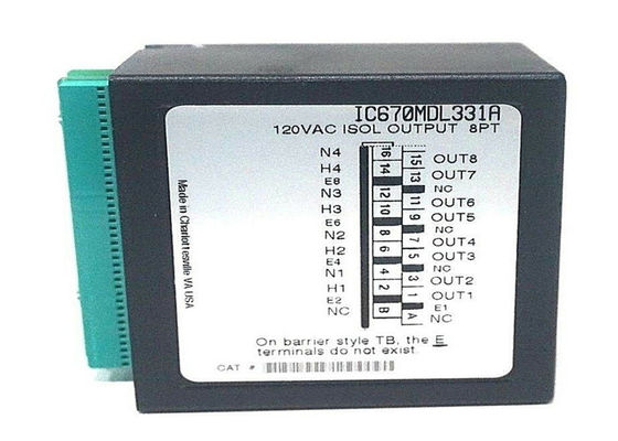 O IC670MDL331 é um módulo de controle de campo I/O fabricado pela GE Fanuc