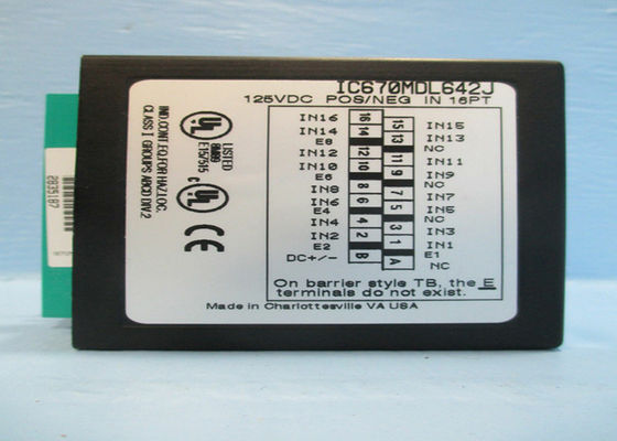 O módulo IC670MDL642 é um módulo de controle de campo PLC fabricado pela GE Fanuc