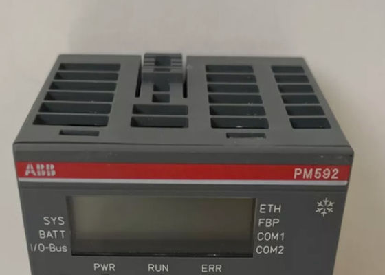 ABB PM592-ETH 1SAP150200R0271 Módulo de processador, memória 4MB, módulo de processador AC500.