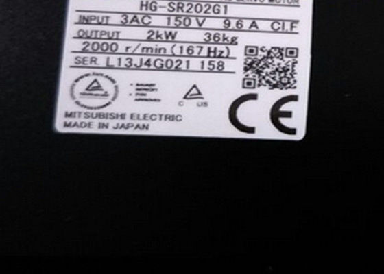 Mitsubishi HG-SR202BG1 IP44 Servomotor de 200 Vac para automação industrial