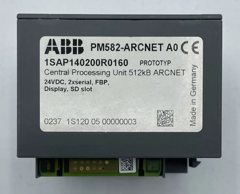 Controlador lógico programável PLC da série AC500 PM582-ARCNET