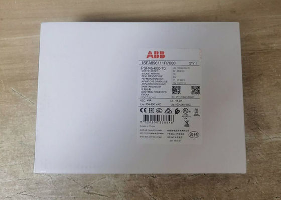 ABB PSR45-600-70 1SFA896111R7000 Uma corrente operacional máxima nominal de 45 A com um intervalo de tensão operacional