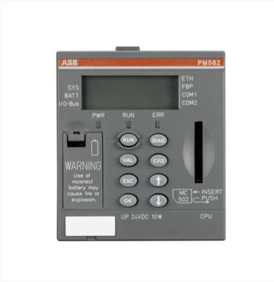 Controlador lógico programável PLC da série ABB AC500 PM582-ETH