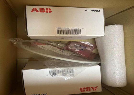 ABB 3BSE081637R1 PM866AK02 Unidade de processador redundante 133MHz e 64MB.