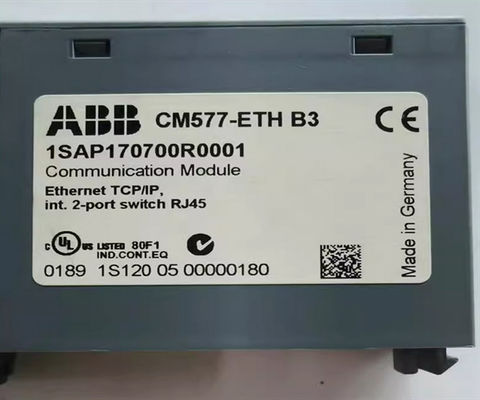 1SAP170700R0001 ABB CM577-ETH Módulo de comunicação Módulo de alimentação redundante