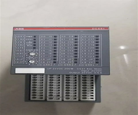 Dispositivos ABB 1SAP220500R0001 DC551-CS31 DI/DC AC500 PLC REM I/O