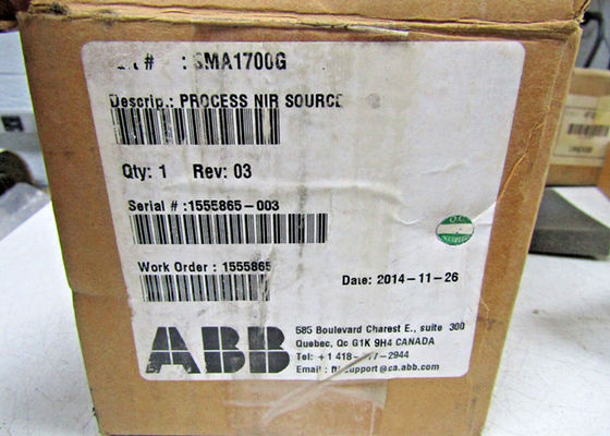 ABB SMA1700G Substituição da fonte Assy, módulo pré-alinhado NIR. Substitua a cada 6 meses
