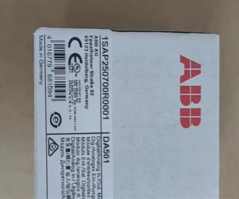 Dispositivos ABB 1SAP250700R0001 DA501 4AI/2AO/16DI/8DC AC500 PLC I/O